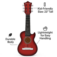 Gift-ready packaging with pick and extra strings included