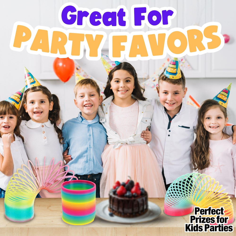 Liberty Imports bulk rainbow springs great value for party planning and gifts