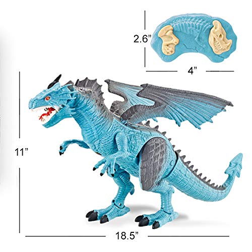 Ice Dragon roars and sounds heighten fantasy battles for kids