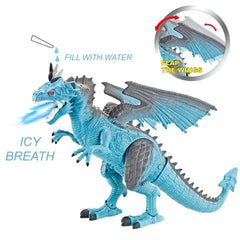 Ice Dragon walks smoothly, creating dynamic adventure scenes