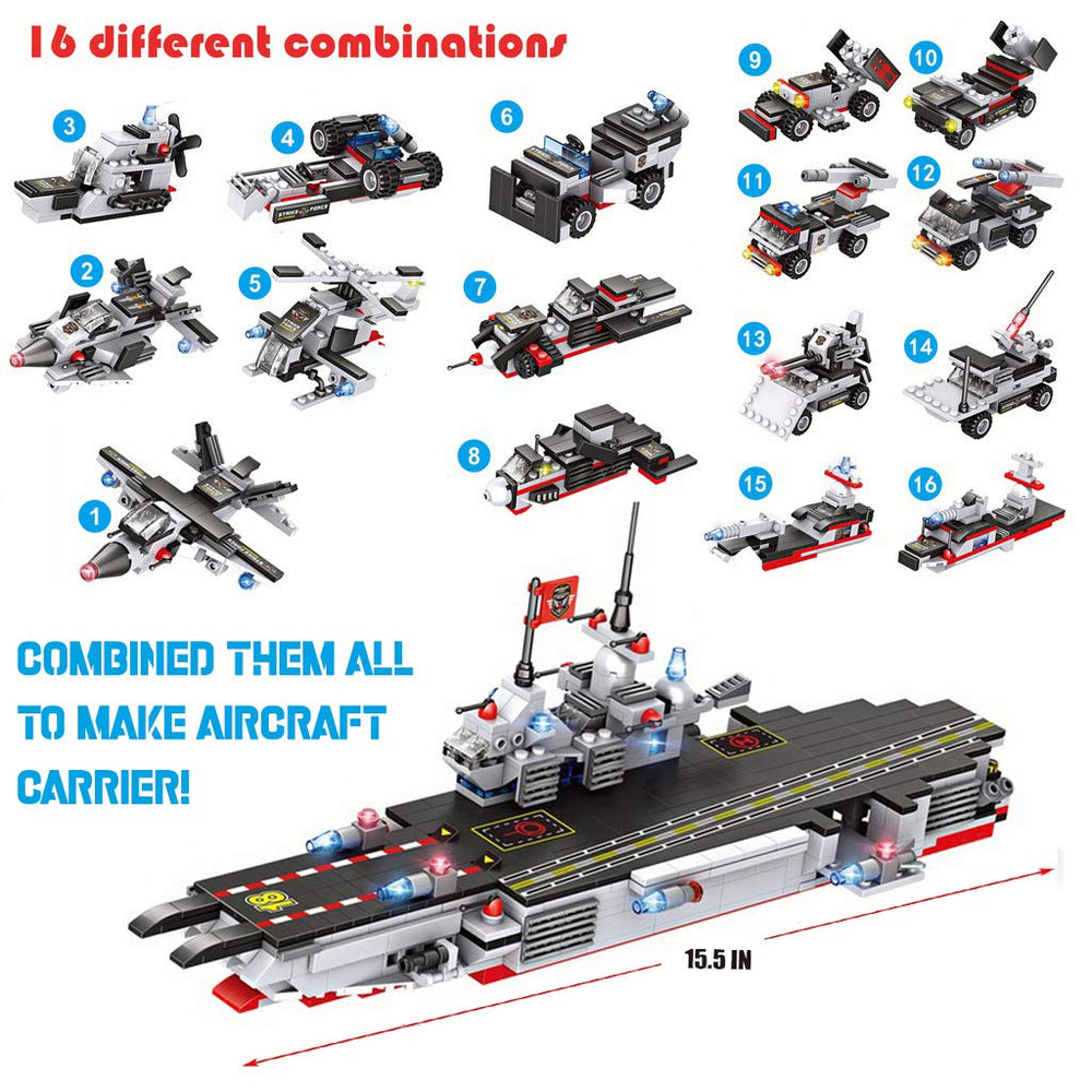 Liberty Imports jet fighter model supports fast action play.