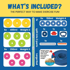 Liberty Imports kid-safe gym toy introducing basic moves safely