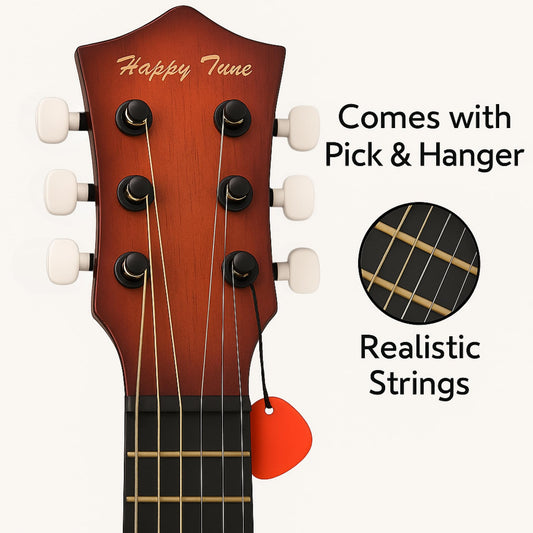 Close-up of realistic stainless steel strings for new players