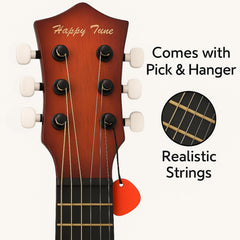 Close-up of realistic stainless steel strings for new players