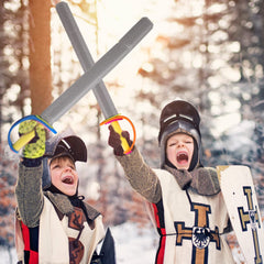 Liberty Imports kid-friendly swords ideal for group play and adventures.