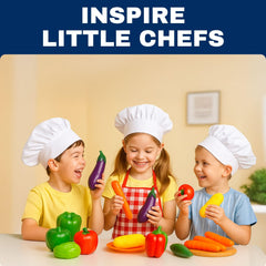 Liberty Imports life-sized corn on the cob for tactile pretend meals.