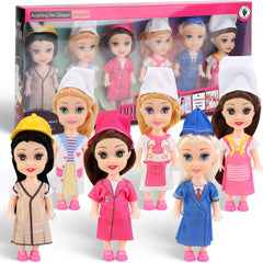Liberty Imports Little Career engineer doll in outfit for imaginative STEM play