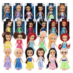 Liberty Imports Little Royal Princess dolls, 5-inch size, ideal for imaginative play and doll collections.