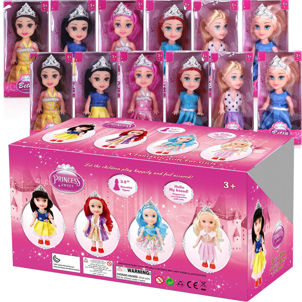 Party favors with Liberty Imports Little Royal Princess dolls for celebrations