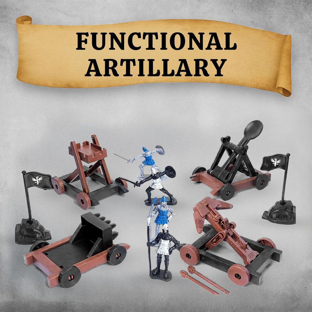 Liberty Imports catapult model adds dynamic siege action to scenes.