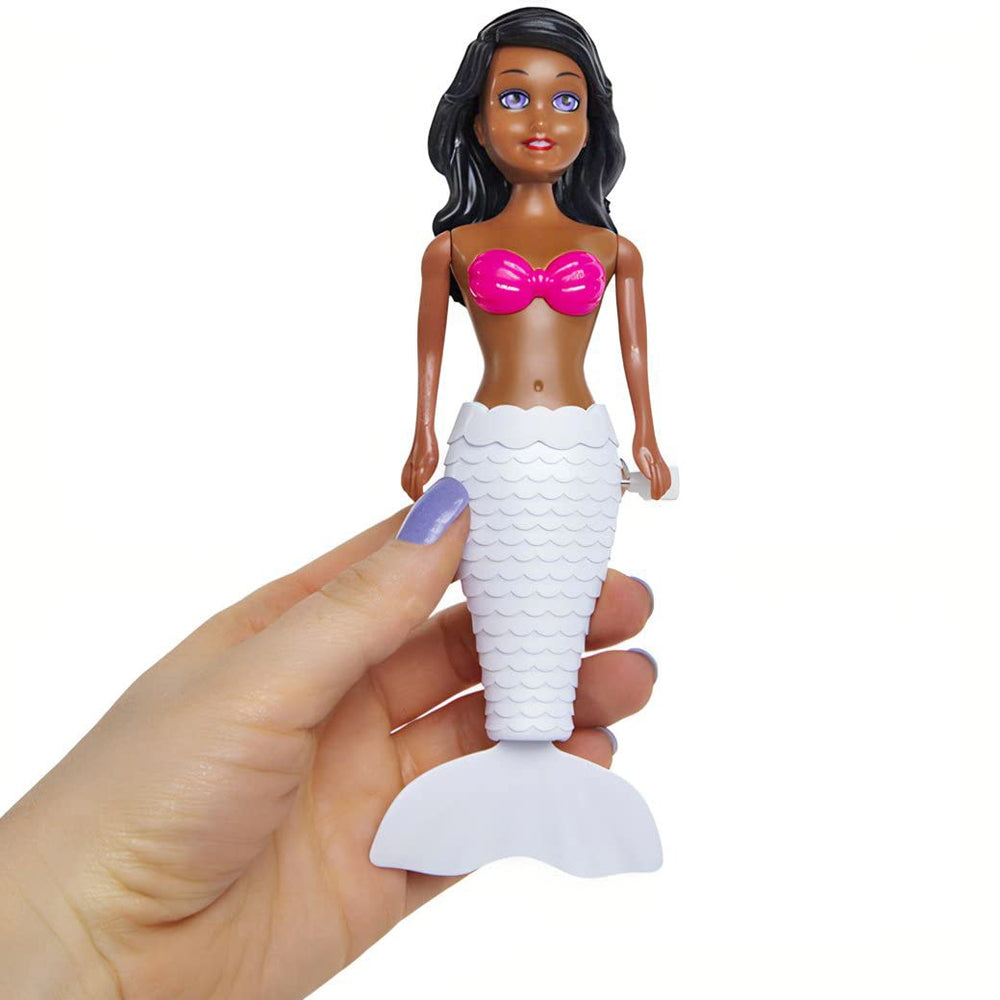 7.5-inch mermaid size fits little hands for easy play