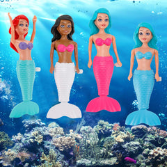 6-pack mermaid toys ideal for party favors and gifts