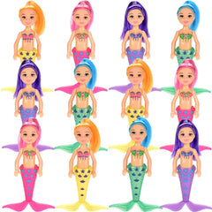 Liberty Imports mermaid dolls 6 inch pack for imaginative play and storytelling