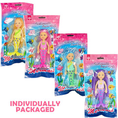 Mermaid dolls from Liberty Imports ideal as party favors and rewards