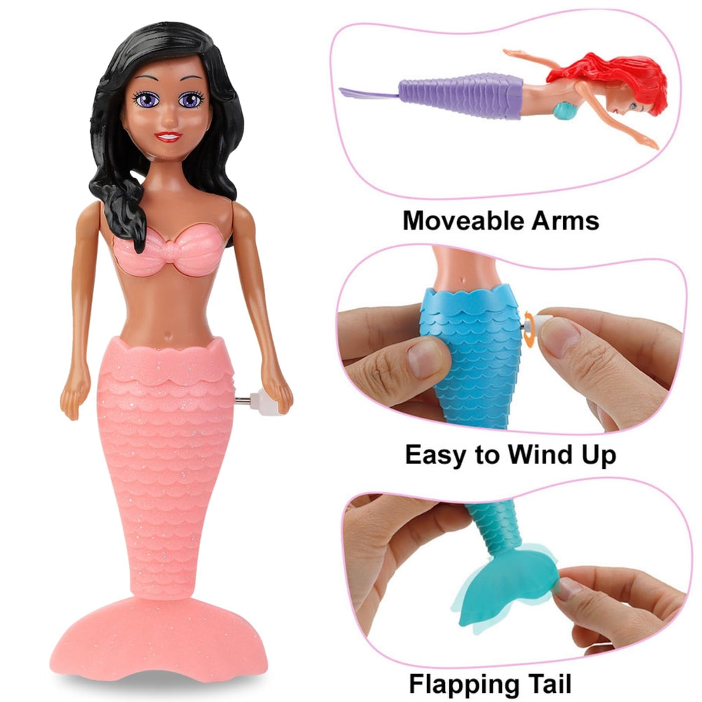 Liberty Imports mermaid tail flap water action promotes active water play