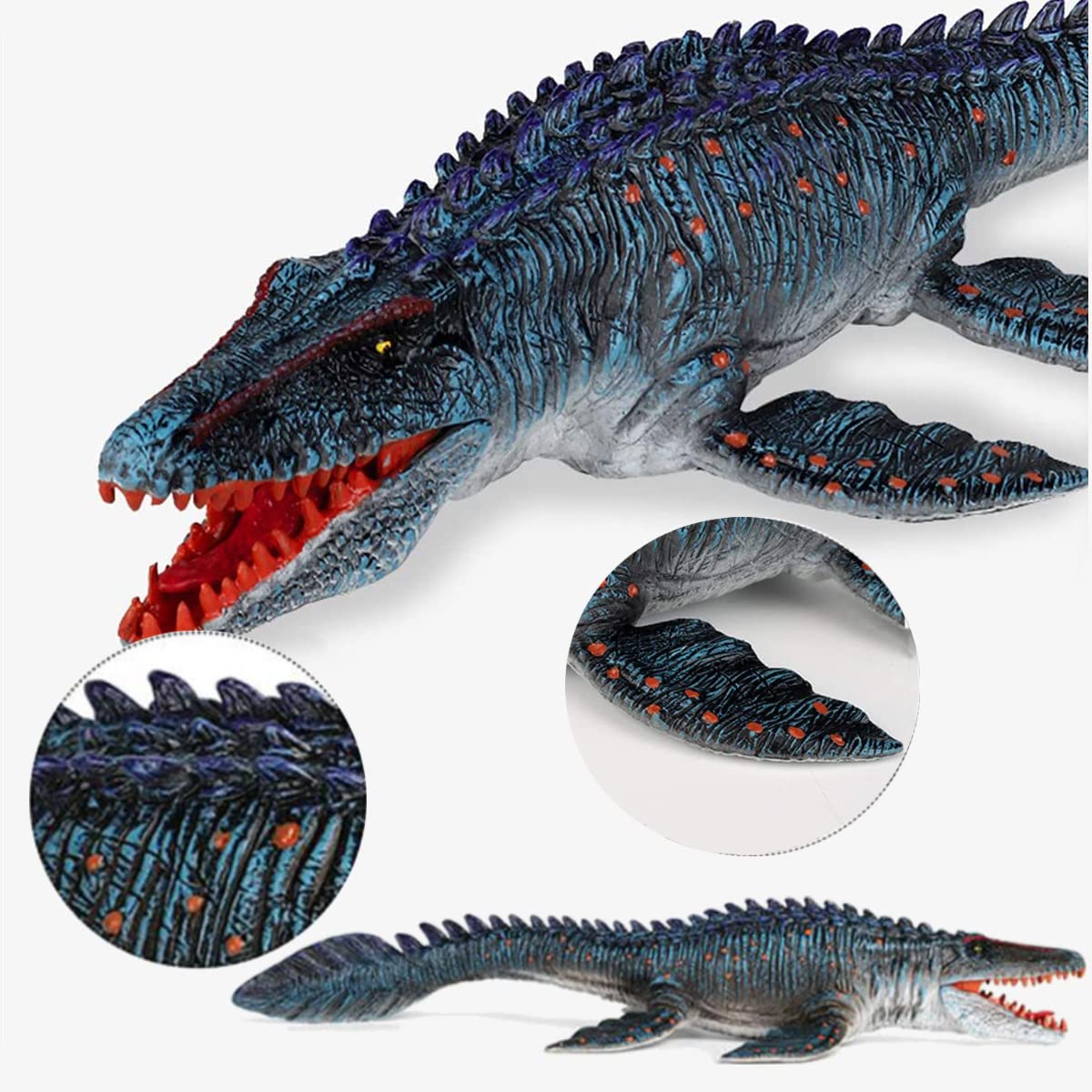 Liberty Imports Mosasaurus model shown for desk display and collection.