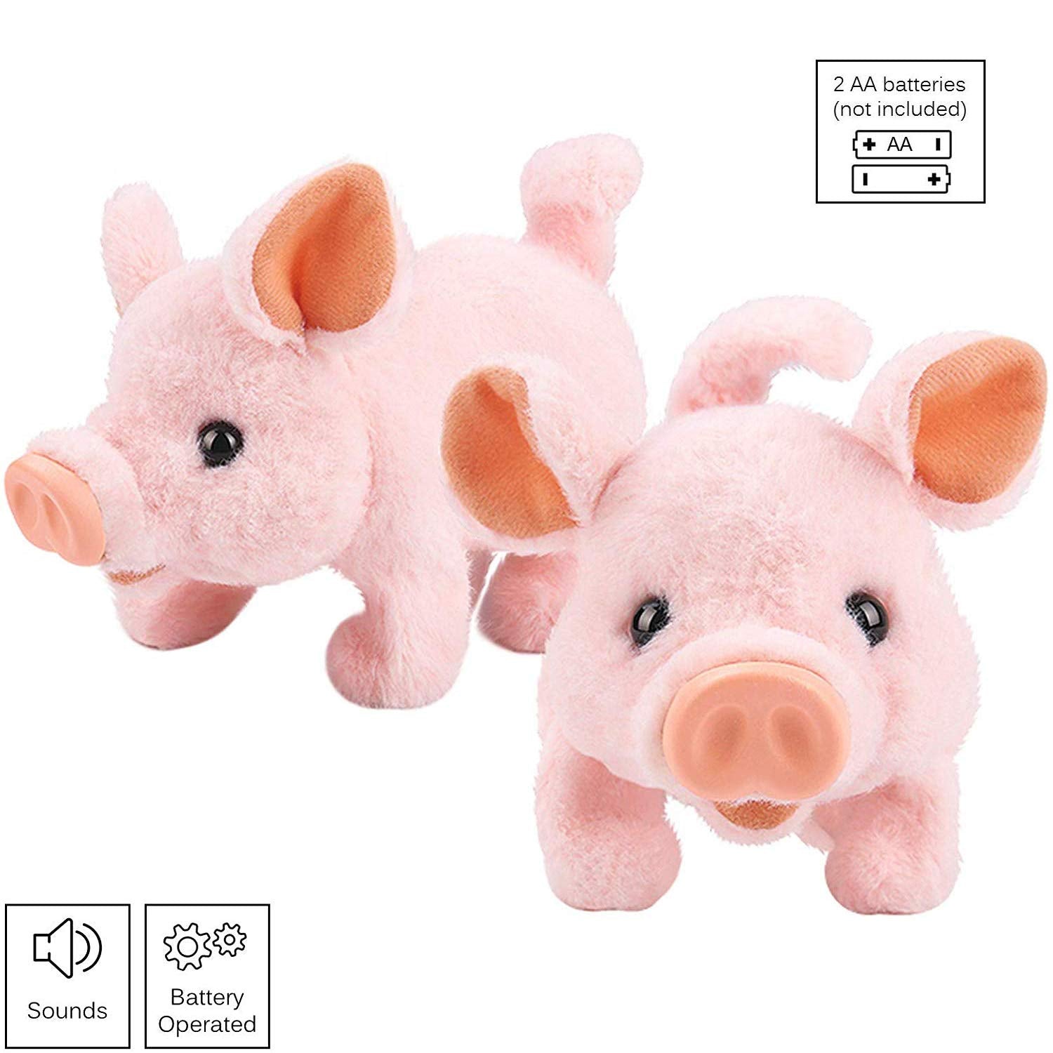Liberty Imports My Pet Pig battery compartment with on/off control