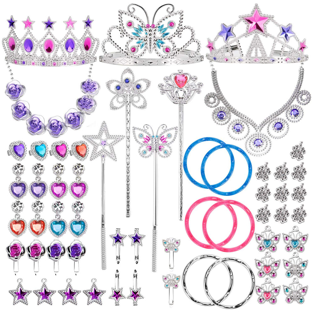 Liberty Imports princess tiaras sparkle for pretend play