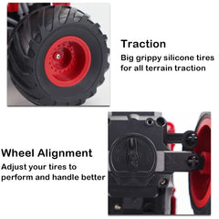 Liberty Imports RC Monster Truck remote control with stable 2.4GHz guidance up to 80 feet