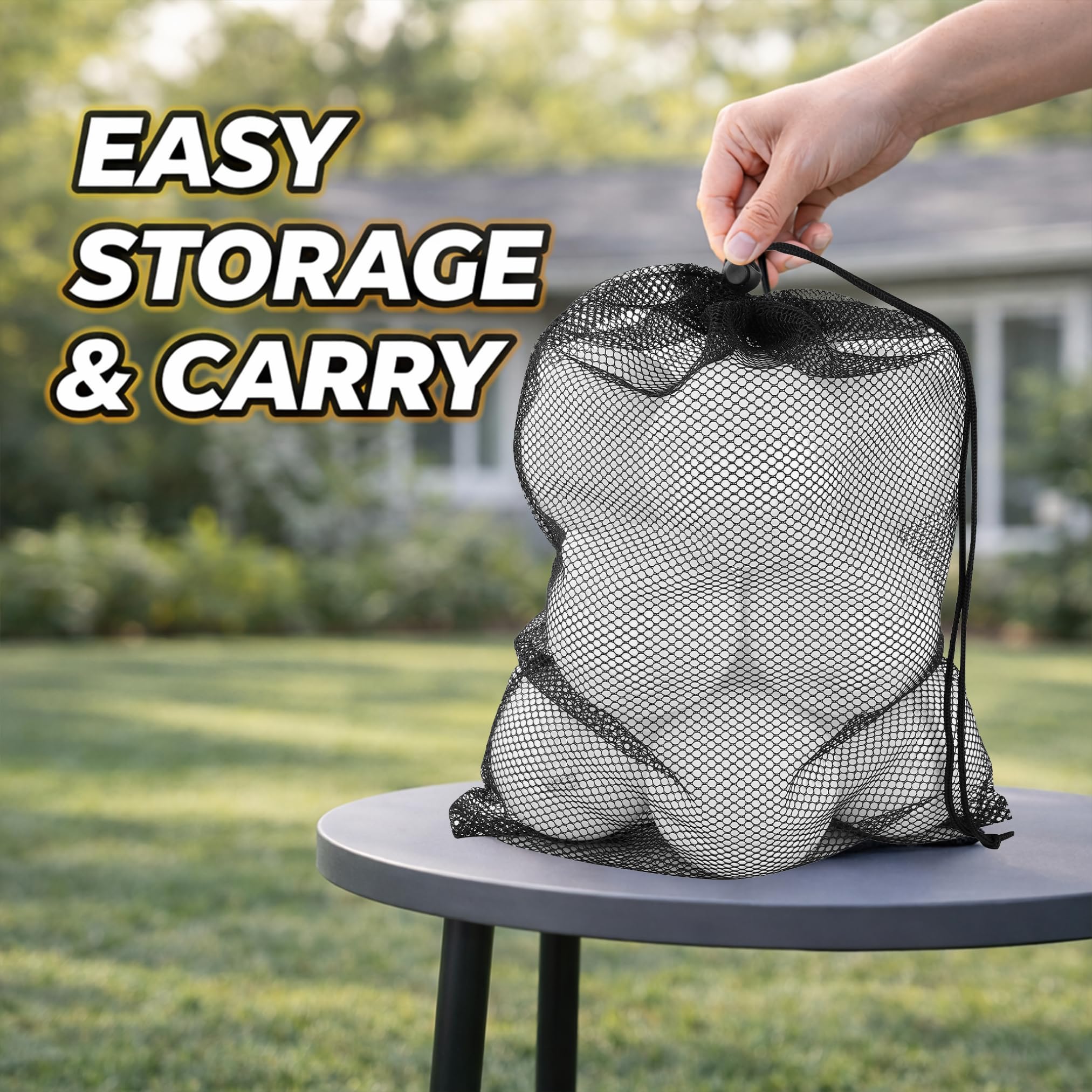 Liberty Imports lightweight T-Balls designed for safe, relaxed swings