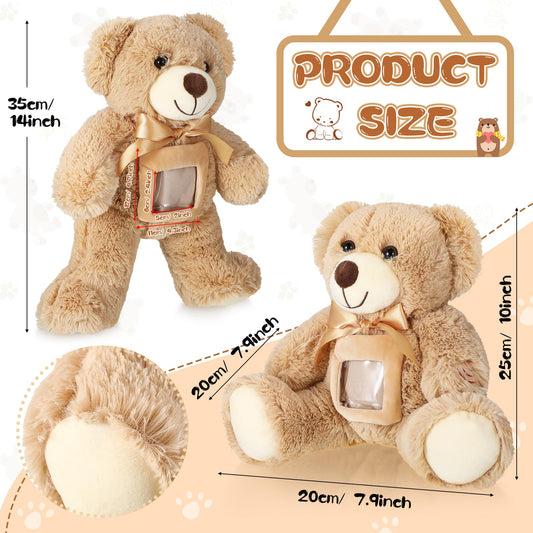 Libima Bear with Voice Recorder highlights the built-in message for heartfelt memories.