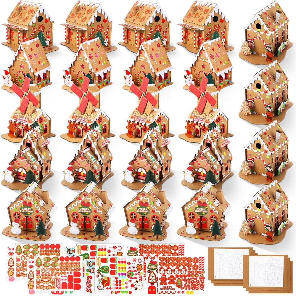 Libima gingerbread house kit style-a for kids crafts and festive decor