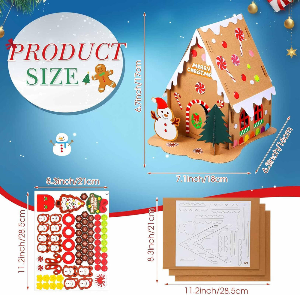 Libima gingerbread house kit style-d great party favor craft