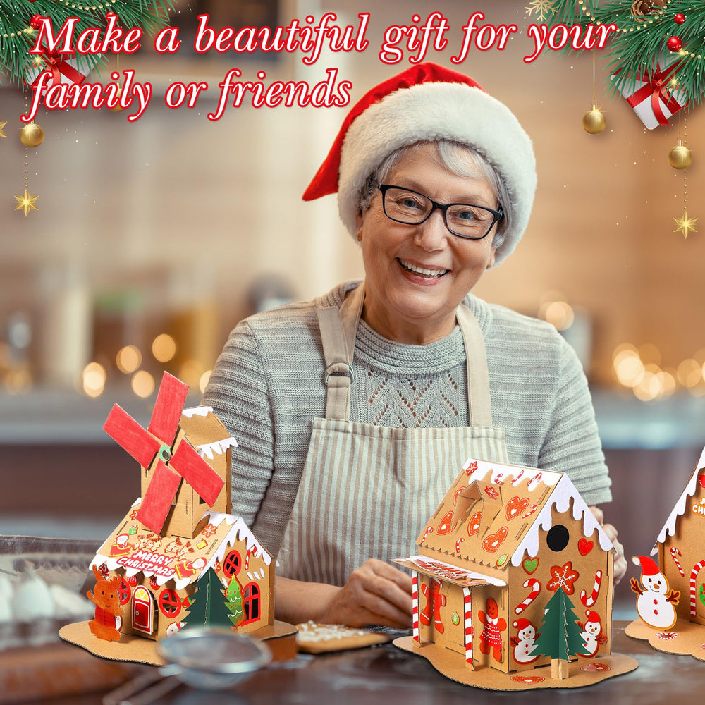 Libima gingerbread house kit style-e boosts creativity and focus
