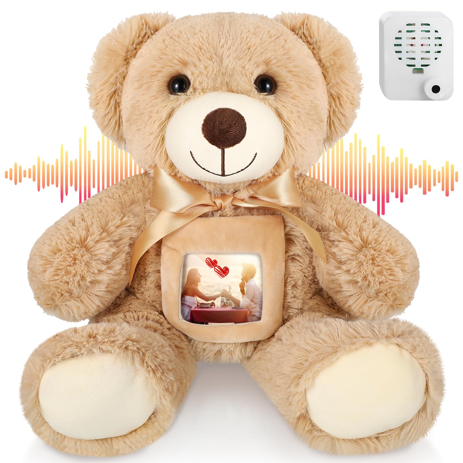 Libima Remembrance Bear 12-inch plush emphasizes cozy hugs for cherished memories.
