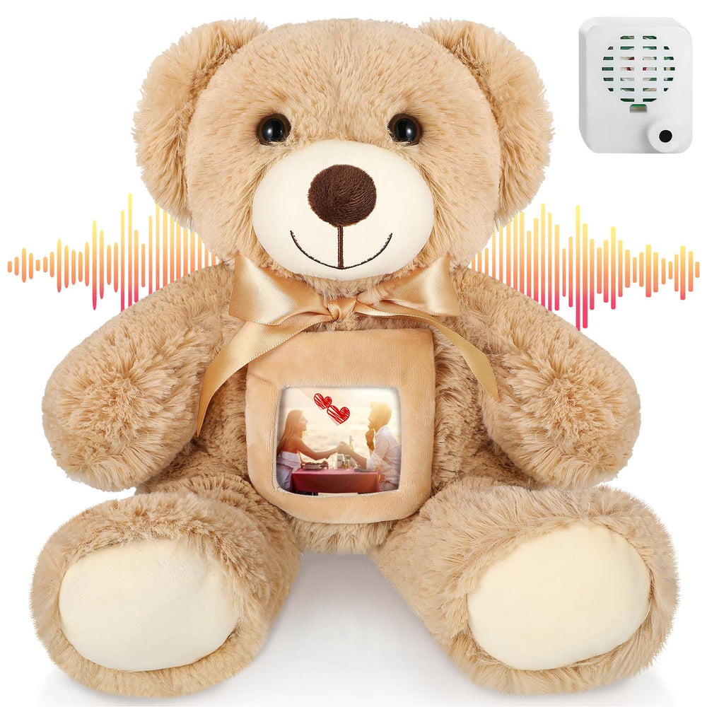 Libima Remembrance Bear 12-inch plush emphasizes cozy hugs for cherished memories.