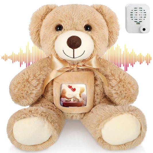 Libima Remembrance Bear 12-inch plush emphasizes cozy hugs for cherished memories.