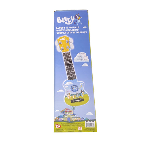 License 2 Play Bluey 16-inch ukulele strings, tuneable for simple practice
