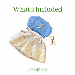 LICHADUOLE full outfit worn by a bear for complete transformation