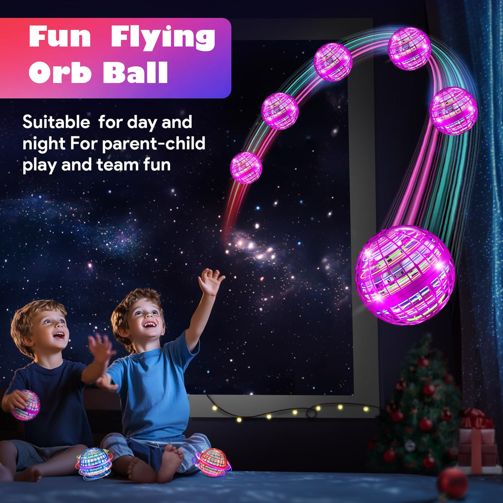 Lidatb Flying Orb Ball hand control demonstrates precise throw and flight