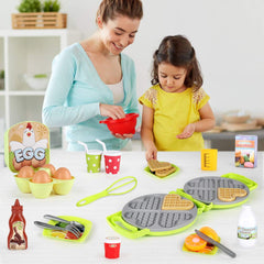 LiDi RC colorful waffle pieces for sorting, counting, and storytelling.