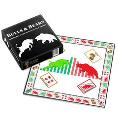 Life Sutra Bulls and Bears board and pieces for interactive learning.