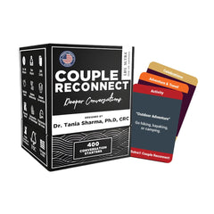 Life Sutra Couple Reconnect Card Game deck ready for intimate conversations and deeper connection.