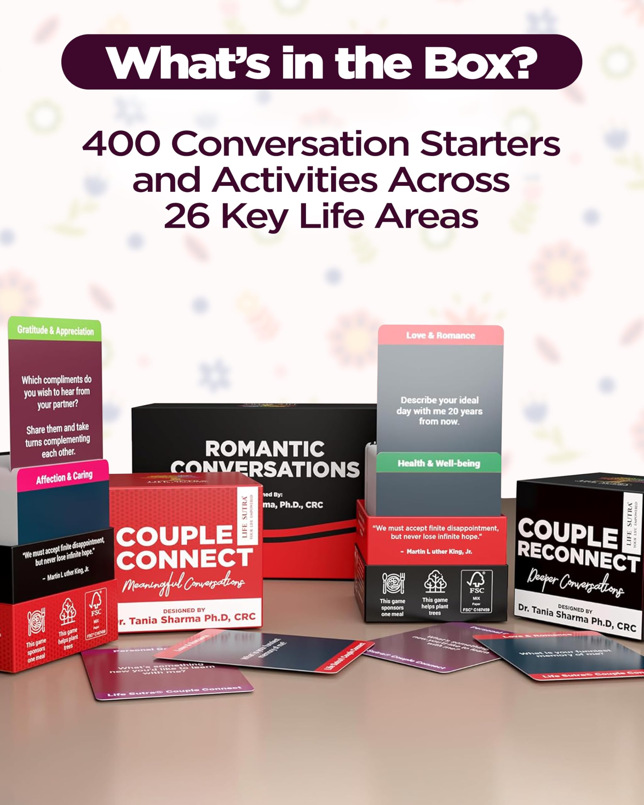 Life Sutra Couples Card Game engagement present sparks thoughtful conversations.