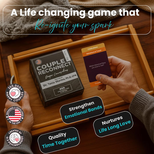 Life Sutra prompt cards closeup sparking meaningful dialogue for couples.