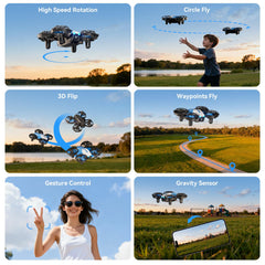 LIFECHOIC drone offers up to 21 minutes of flight with three batteries.