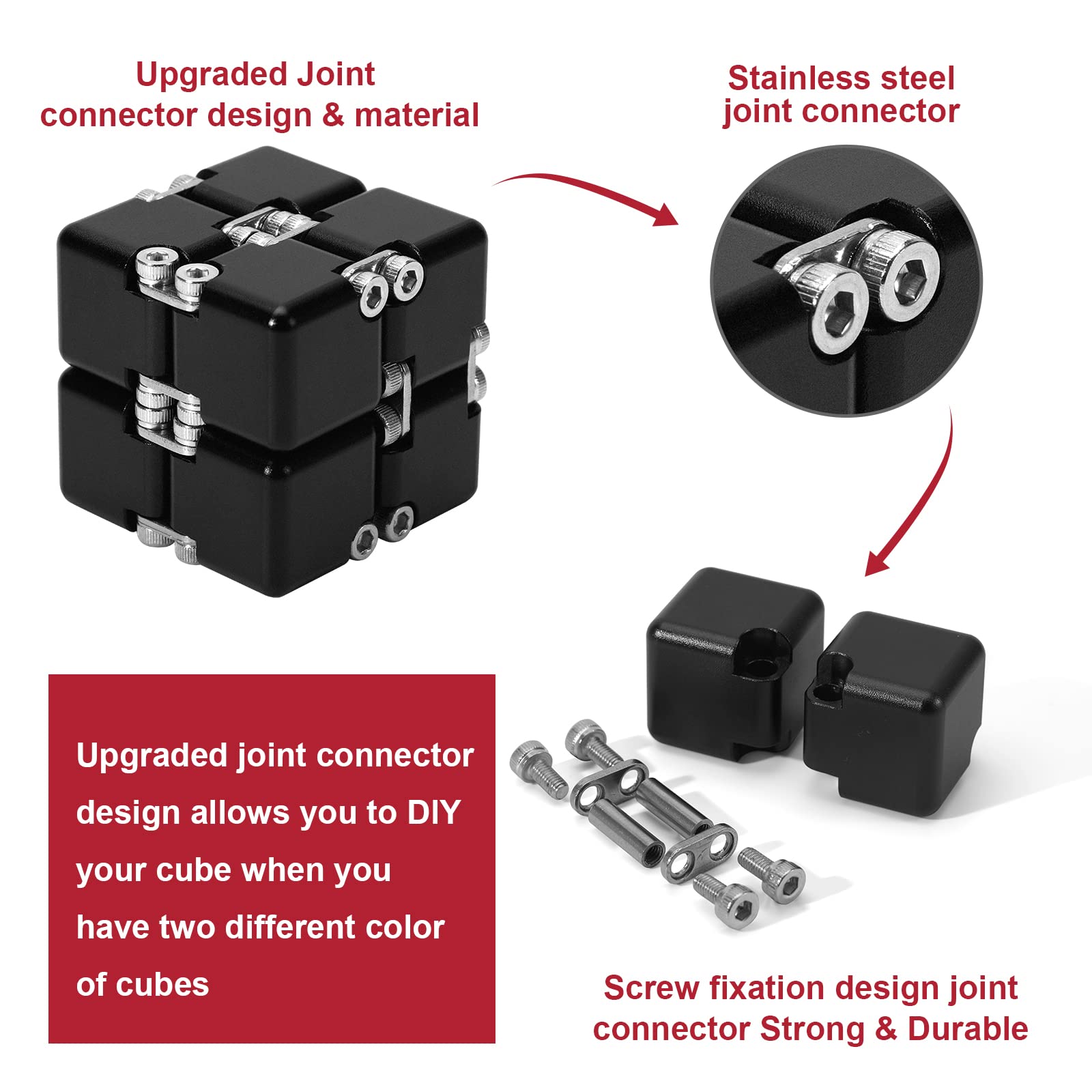 Lifidea Infinity Cube in protective case suitable for gifting