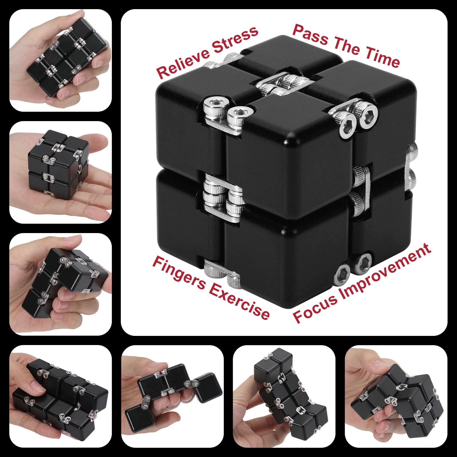 Lifidea Infinity Cube on a desk during brainstorming session