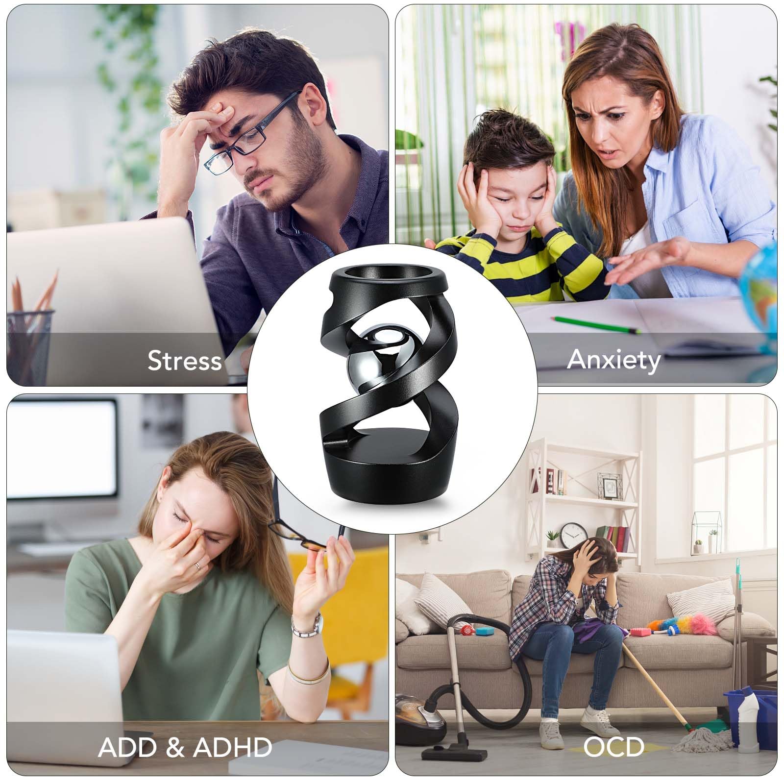 Lifidea stress-relief toy for focus during study or work