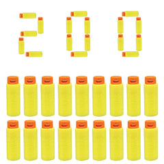 Lififun half-length yellow darts pack ready for Nerf battles offering extended range.
