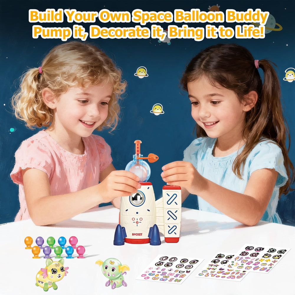 Ligamentexa space rockets balloon build for imaginative fun