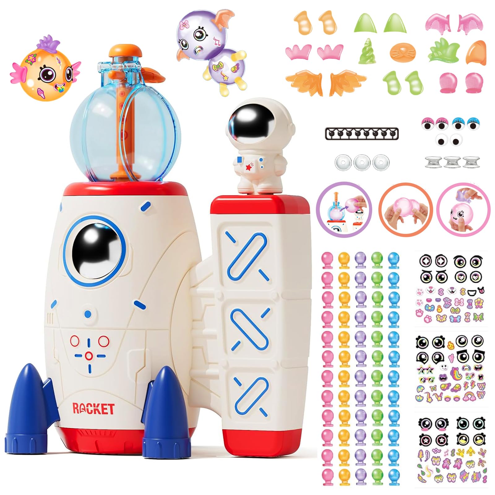 Ligamentexa sticky balloon maker kit with pump for kids’ creative play