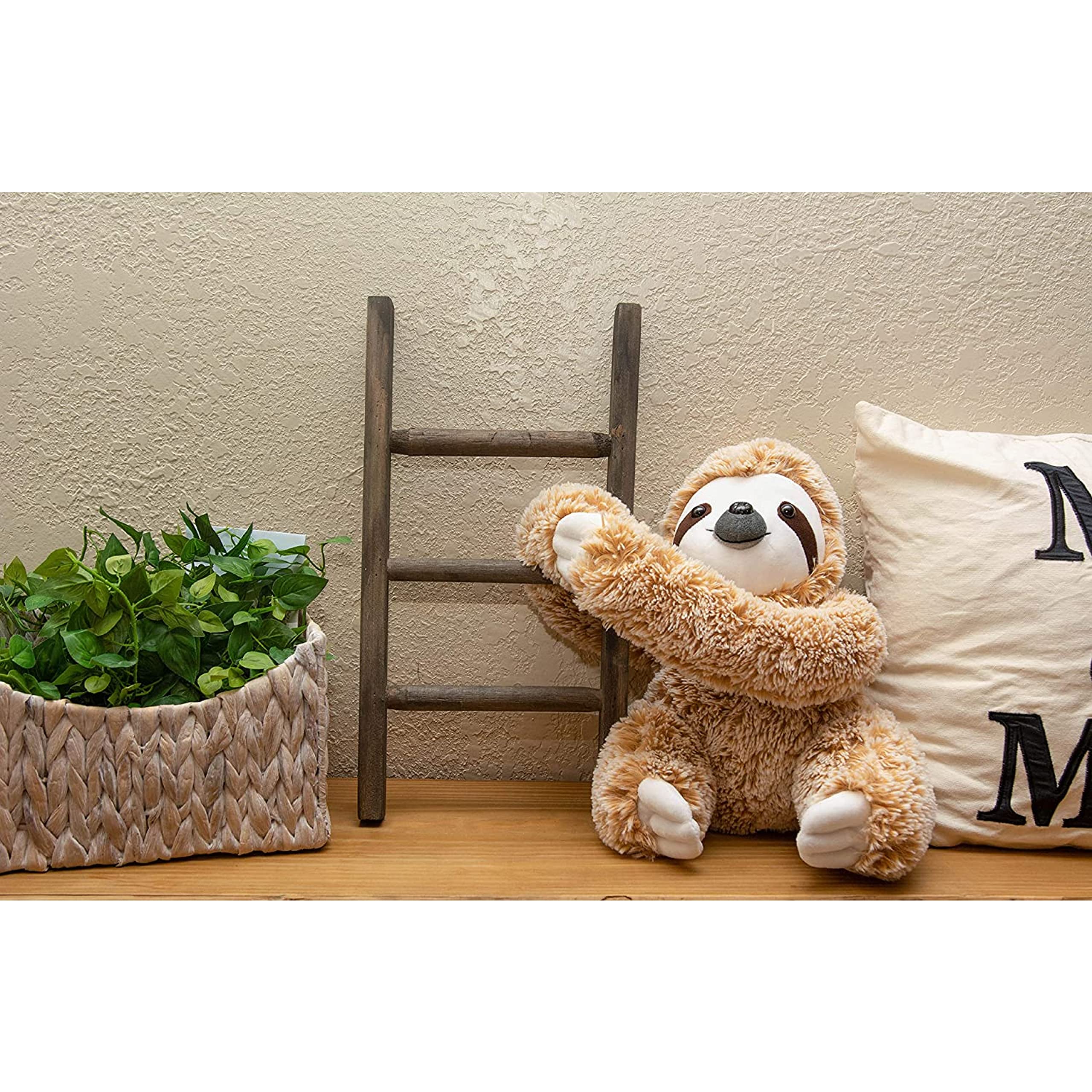 Light Autumn huggable sloth companion perfect for gifting and playtime