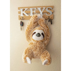 Light Autumn silky fur sloth texture offers soft tactile comfort