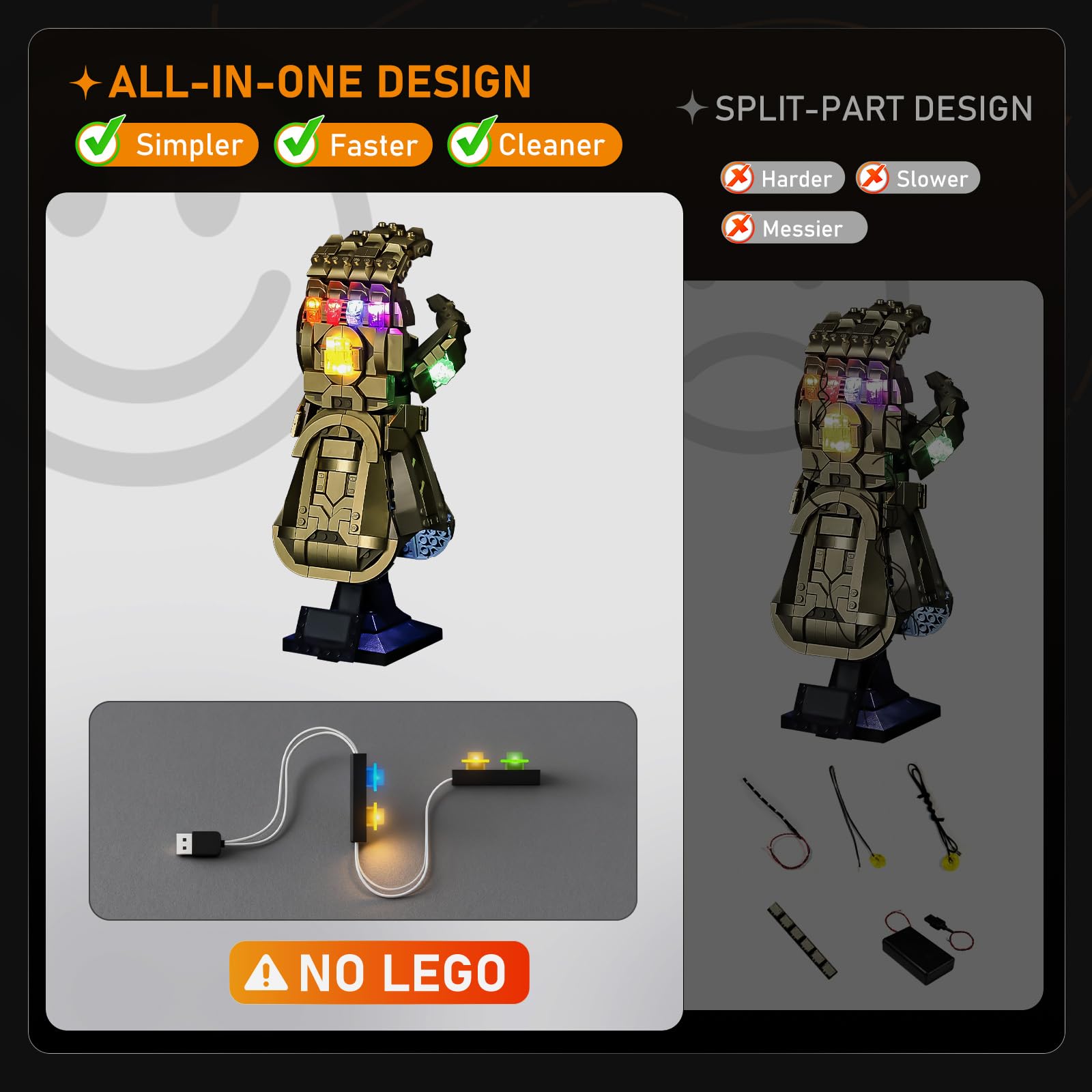 LIGHTAILING installation guide ensures careful setup, no bending