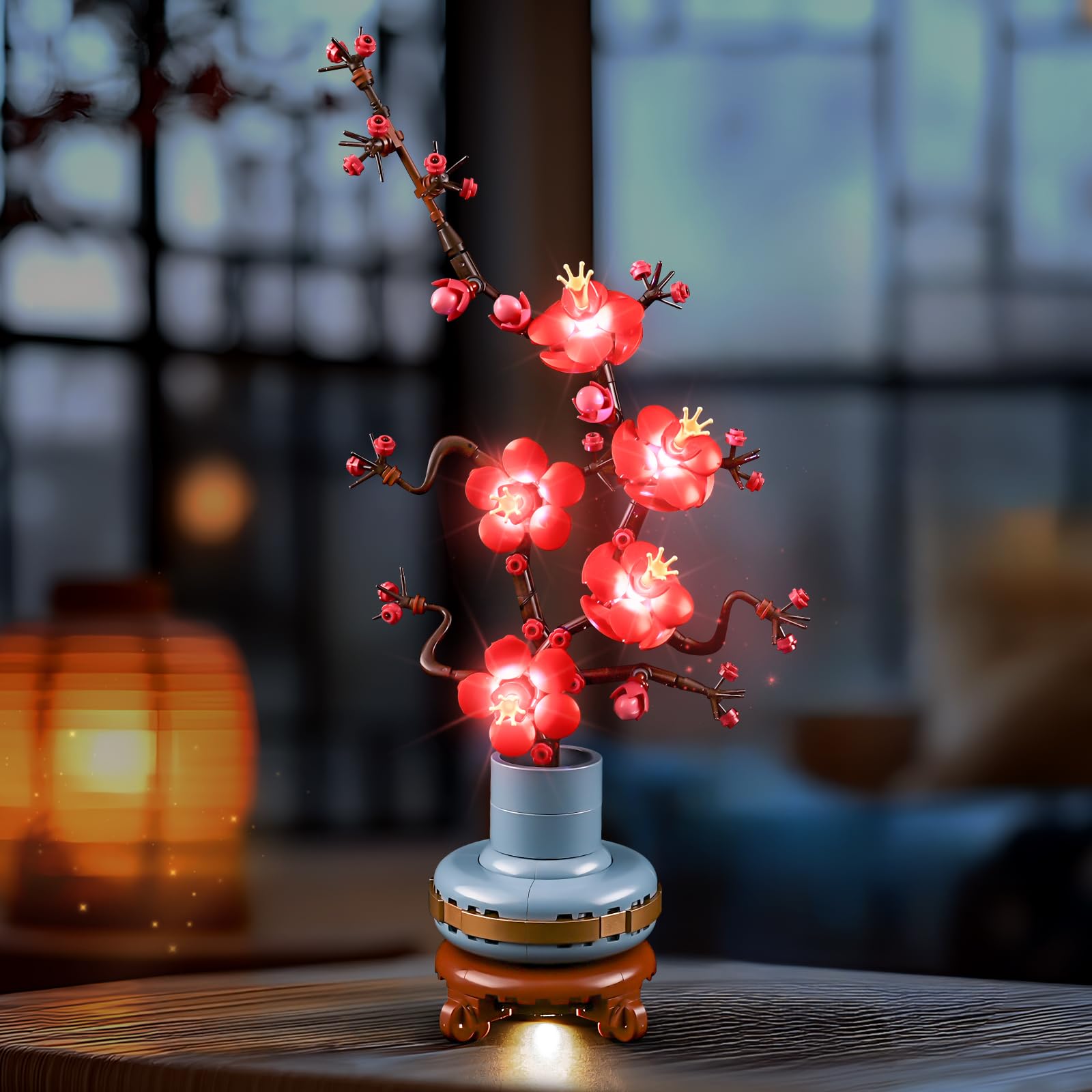 LIGHTAILING Plum-Blossom LED kit components highlight assembly clarity